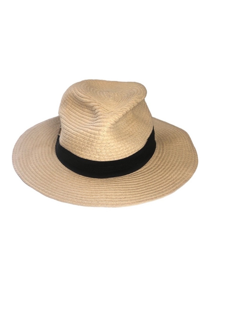 Vince Camuto Textured Paper Straw Sun Hat One Size